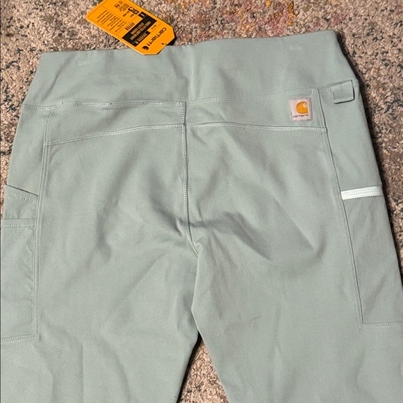 Carhartt Force Fitted Utility Leggings - NWT - Mint Green M - Picture 7 of 8